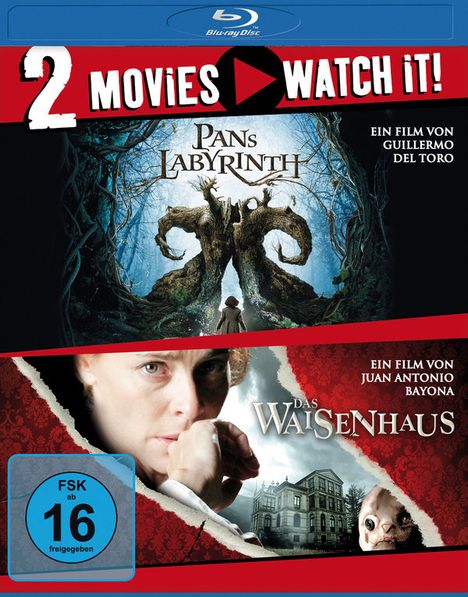 Pans Labyrinth / Das Waisenhaus (Blu-ray), 2 Blu-ray Discs