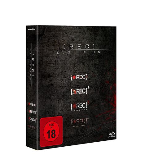 [Rec] 1-4 (Blu-ray), 4 Blu-ray Discs