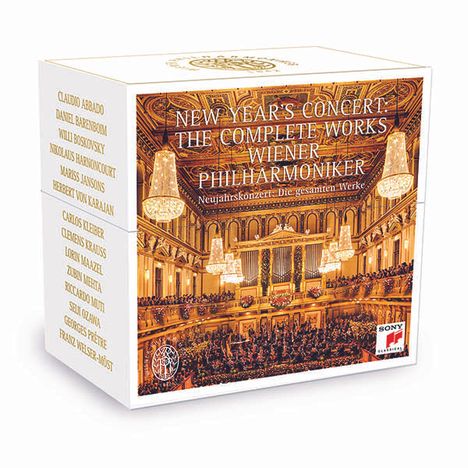 Neujahrskonzert der Wiener Philharmoniker - Sämtliche 319 Werke, 23 CDs