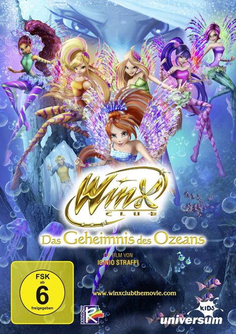 Winx Club - Das Geheimnis des Ozeans, DVD