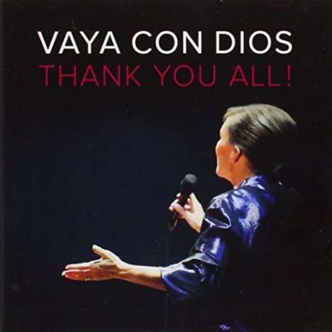 Vaya Con Dios: Thank You All! Live, 1 CD und 1 DVD