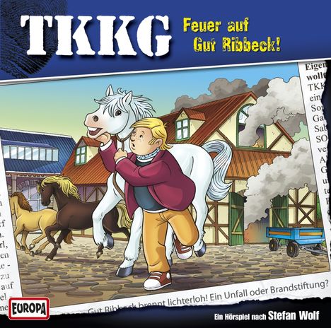 TKKG (Folge 192) Feuer auf Gut Ribbeck!, CD