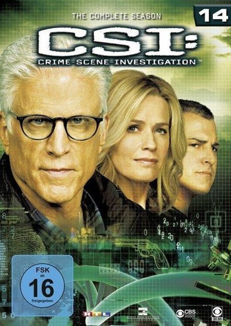 CSI Las Vegas Season 14, 6 DVDs