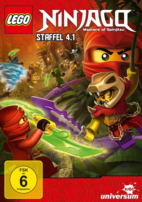 LEGO Ninjago 4 Box 1, DVD