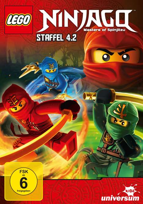 LEGO Ninjago 4 Box 2, DVD