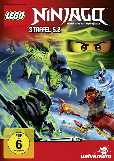 LEGO Ninjago 5 Box 2, DVD