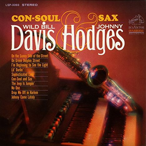 Johnny Hodges & Wild Bill Davis: Con-Soul & Sax, CD