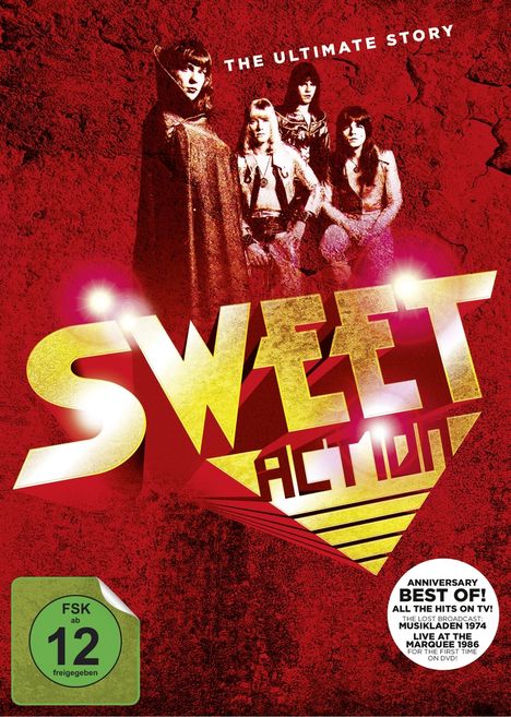 Sweet: Action! The Ultimate Sweet Story (DVD Action-Pack), 3 DVDs