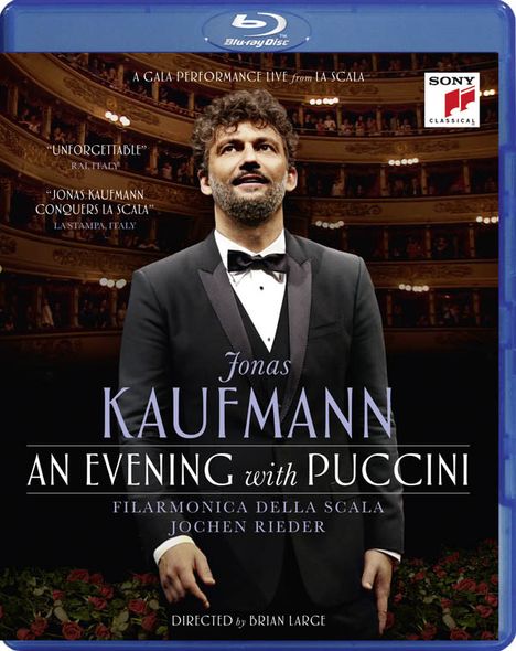 Jonas Kaufmann – An Evening with Puccini (Ein Konzert in der Mailänder Scala), Blu-ray Disc