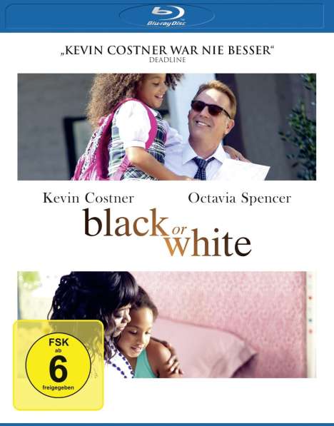 Black or White (Blu-ray), Blu-ray Disc