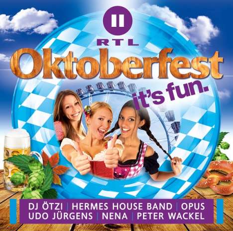 RTL2 It's Fun - Oktoberfest, 2 CDs