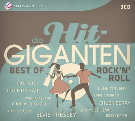 Die Hit Giganten - Best Of Rock'n'Roll, 3 CDs