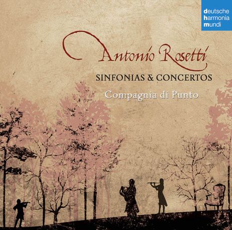 Antonio Rosetti (1750-1792): Symphonien C-Dur, F-Dur, g-moll (Murray A3, A35, A41), CD