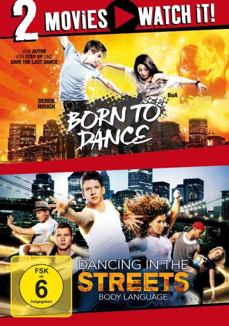 Born to Dance / Dancing in the Streets, 2 DVDs