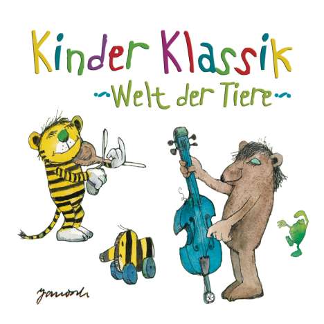 Kinder Klassik - Welt der Tiere, 2 CDs