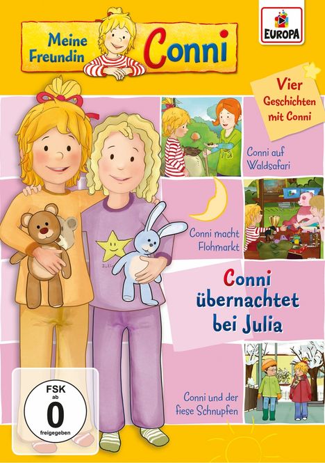 Meine Freundin Conni 12: Conni übernachtet bei Julia, DVD