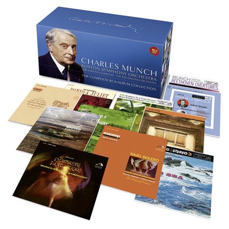 Charles Munch - The Complete RCA Album Collection, 86 CDs