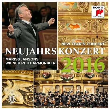Neujahrskonzert 2016 der Wiener Philharmoniker, 2 CDs