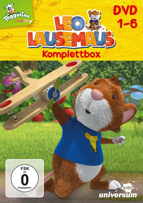 Leo Lausemaus DVD 1-6, 6 DVDs