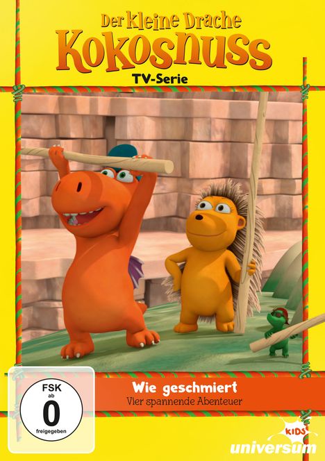 Der kleine Drache Kokosnuss DVD 12: Wie geschmiert, DVD