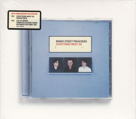 Manic Street Preachers: Everything Must Go (20th Anniversary Edition), 2 CDs