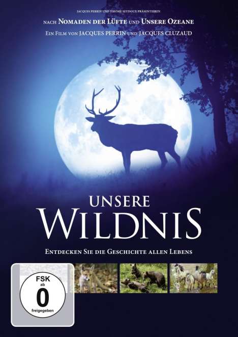 Unsere Wildnis, DVD