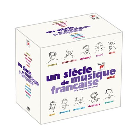 Un Siecle de Musique Francaise - A Century of French Music, 25 CDs