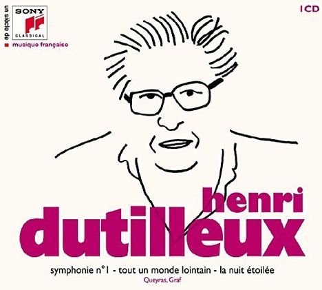 Henri Dutilleux (1916-2013): Symphonie Nr.1, CD