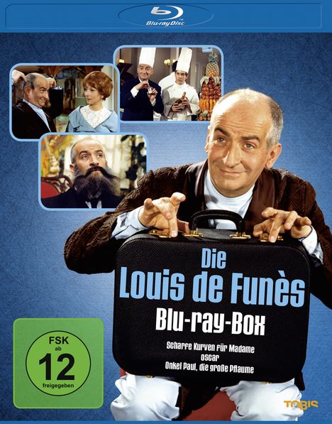 Die Louis de Funès Blu-ray-Box (Blu-ray), 3 Blu-ray Discs