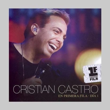 Cristian (Cristian Castro): En Primera Fila, 1 CD und 1 DVD