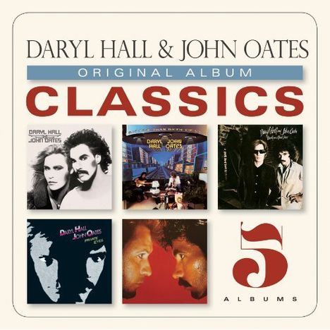 Daryl Hall &amp; John Oates: Original Album Classics, 5 CDs