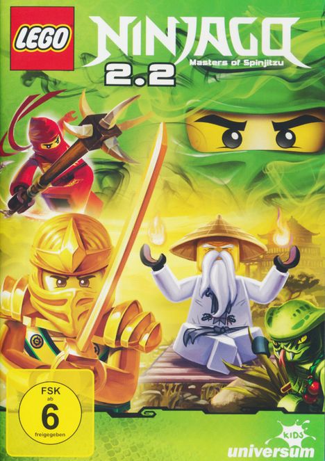 LEGO Ninjago - Staffel 2.2, DVD