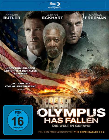 Olympus Has Fallen (Blu-ray), Blu-ray Disc