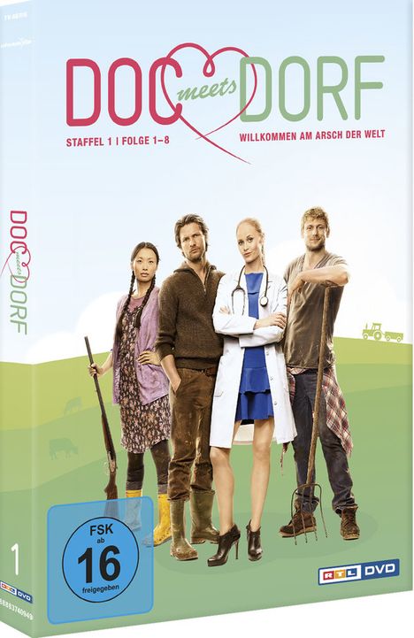 Doc meets Dorf Staffel 1 (Folgen 1-8), 2 DVDs