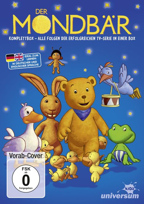 Der Mondbär (Komplettbox), 6 DVDs