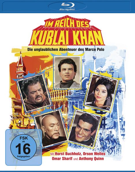 Im Reich des Kublai Khan (Blu-ray), Blu-ray Disc