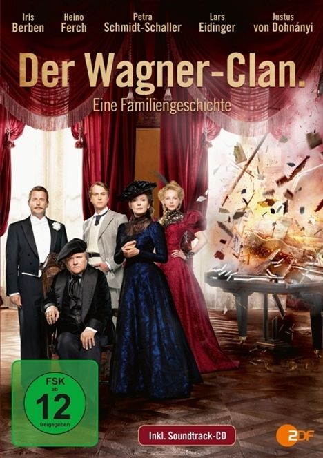 Der Wagner-Clan - Eine Familiengeschichte (+ Soundtrack-CD), 1 DVD und 1 CD