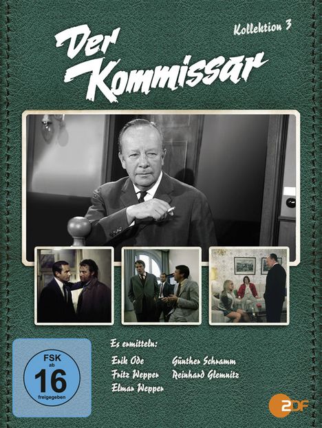 Der Kommissar Kollektion 3 (Folgen 50-73), 6 DVDs