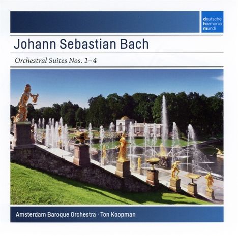 Johann Sebastian Bach (1685-1750): Orchestersuiten Nr.1-4, CD