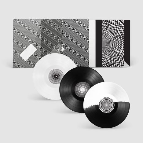 Jamie xx: In Waves (Limited Deluxe Edition) (White, Black + Black &amp; White Vinyl), 2 LPs und 1 Single 12"
