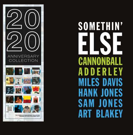 Cannonball Adderley (1928-1975): Somethin' Else (180g) (Limited Edition) (Blue Vinyl), LP