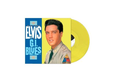 Elvis Presley (1935-1977): Filmmusik: G.I. Blues (remastered) (Limited Edition) (Yellow Vinyl), LP