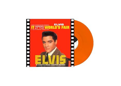 Elvis Presley (1935-1977): Filmmusik: It Happened At The World's Fair (Limited Edition) (Orange Vinyl), LP