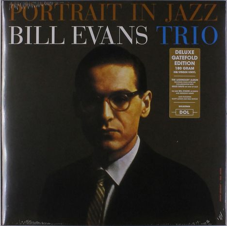 Bill Evans (Piano) (1929-1980): Portrait In Jazz (180g) (Deluxe Edition), LP