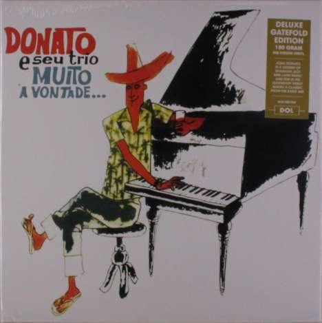 João Donato (1934-2023): Muito A Vontade (180g) (Deluxe-Edition) (45 RPM), LP