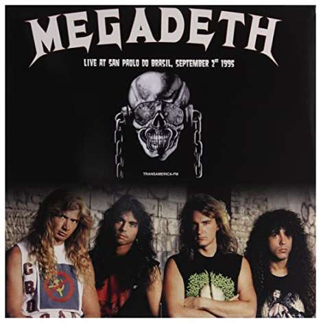 Megadeth: Live At San Paolo Do Brasil, September 2nd 1995 (180g) (Colored Vinyl), LP