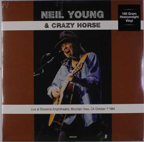 Neil Young: Live At Shoreline Amphitheatre, Mountain View, CA October 1st 1994 (180g), LP
