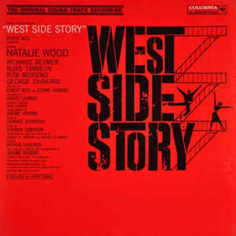 Leonard Bernstein (1918-1990): Filmmusik: West Side Story (180g) (Colored Vinyl), LP