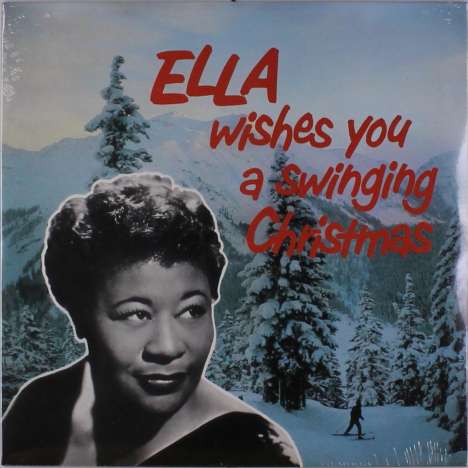 Ella Fitzgerald (1917-1996): Ella Wishes You A Swinging Christmas (180g) +3 Bonustracks, LP