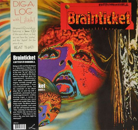 Brainticket: Cottonwoodhill (180g HQ-Vinyl), 1 LP und 1 CD